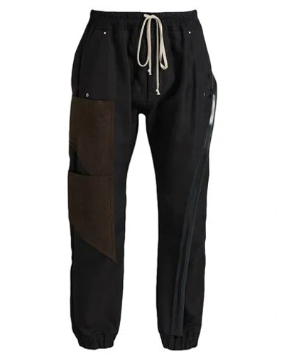 RICK OWENS RICK OWENS MAN PANTS BLACK SIZE 32 POLYAMIDE, COTTON, ELASTANE