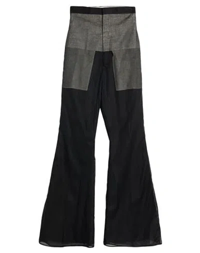 Rick Owens Man Pants Black Size 34 Cotton