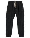 Rick Owens Man Pants Black Size 36 Polyester In Black