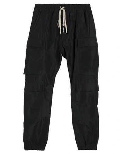 Rick Owens Man Pants Black Size 36 Polyester
