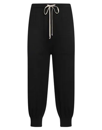 Rick Owens Man Pants Black Size L Cashmere