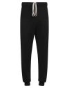 Rick Owens Man Pants Black Size L Cashmere, Polyamide, Elastane In Black
