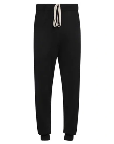 Rick Owens Man Pants Black Size L Cashmere, Polyamide, Elastane