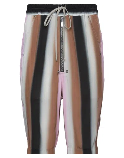 Rick Owens Cropped Pants In Brown