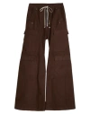 Rick Owens Man Pants Brown Size 32 Cotton