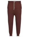 Rick Owens Man Pants Brown Size M Cashmere In Brown