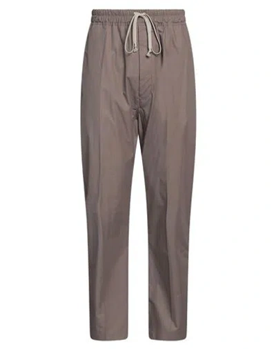 Rick Owens Man Pants Grey Size 36 Cotton