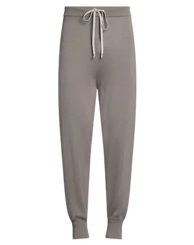 Rick Owens Man Pants Grey Size S Cashmere, Polyamide, Elastane