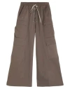Rick Owens Man Pants Lead Size 32 Cotton, Elastane In Grey