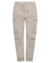 Rick Owens Man Pants Taupe Size 32 Polyester In Grey