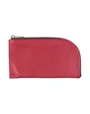 Rick Owens Pouches In Brick Red