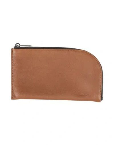 Rick Owens Man Pouch Brown Size - Bovine Leather