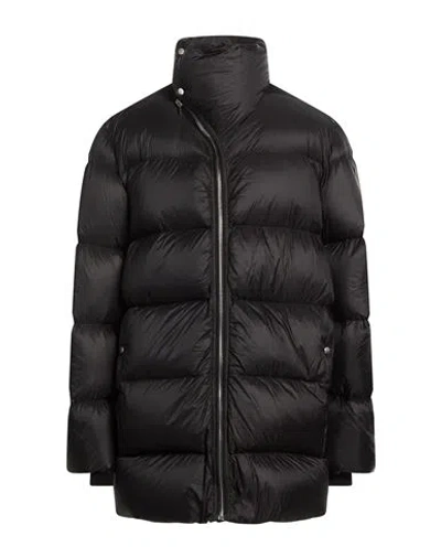 RICK OWENS RICK OWENS MAN PUFFER BLACK SIZE 36 POLYAMIDE, VIRGIN WOOL