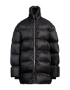 Rick Owens Man Puffer Black Size 40 Polyamide