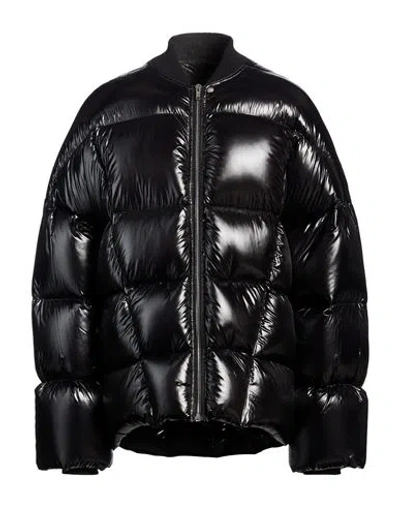 RICK OWENS RICK OWENS MAN PUFFER BLACK SIZE 44 POLYAMIDE