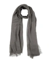 Rick Owens Man Scarf Grey Size - Cashmere In Gray