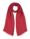 Rick Owens Man Scarf Red Size - Modal, Linen, Silk