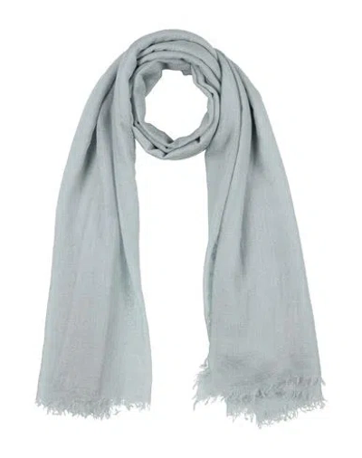 Rick Owens Man Scarf Sky Blue Size - Cashmere