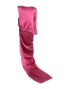 Rick Owens Man Shirt Magenta Size 36 Silk