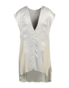 Rick Owens Man Shirt Pastel Yellow Size 40 Cupro, Viscose, Acetate In Yellow