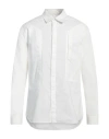 Rick Owens Man Shirt White Size 38 Cotton