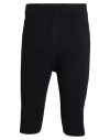 Rick Owens Man Shorts & Bermuda Shorts Black Size M Virgin Wool In Black