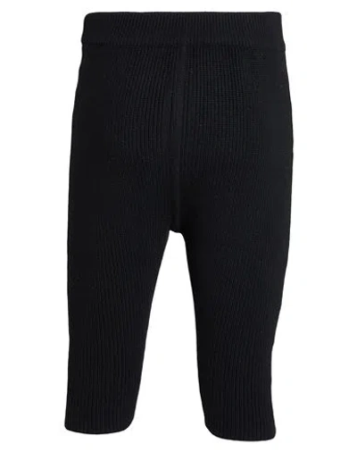 Rick Owens Man Shorts & Bermuda Shorts Black Size M Virgin Wool