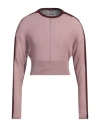 Rick Owens Man Sweater Antique Rose Size M Cotton In Pink