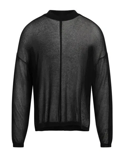 Rick Owens Man Sweater Black Size L Cotton
