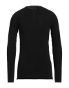 Rick Owens Man Sweater Black Size M Cashmere, Wool, Viscose, Polyester