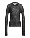 Rick Owens Man Sweater Black Size M Virgin Wool