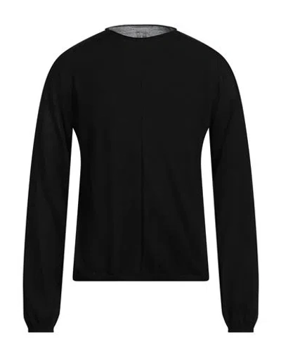 Rick Owens Man Sweater Black Size M Virgin Wool