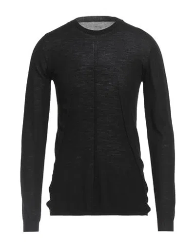Rick Owens Man Sweater Black Size M Virgin Wool