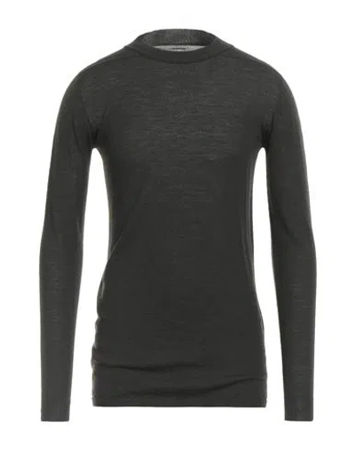Rick Owens Man Sweater Dark Green Size M Virgin Wool