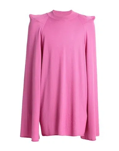 Rick Owens Man Sweater Magenta Size M Cashmere