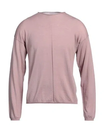 Rick Owens Man Sweater Pink Size S Virgin Wool