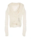Rick Owens Man Sweater White Size M Polyamide, Mohair Wool, Wool