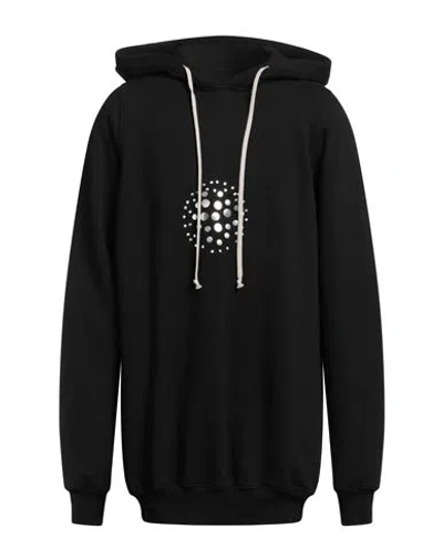 Rick Owens Man Sweatshirt Black Size L Cotton