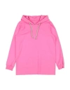 Rick Owens Man Sweatshirt Fuchsia Size 10 Cotton In Pink