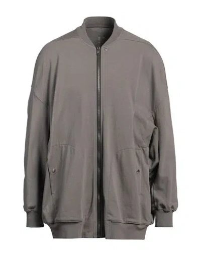 Rick Owens Man Sweatshirt Grey Size L Cotton