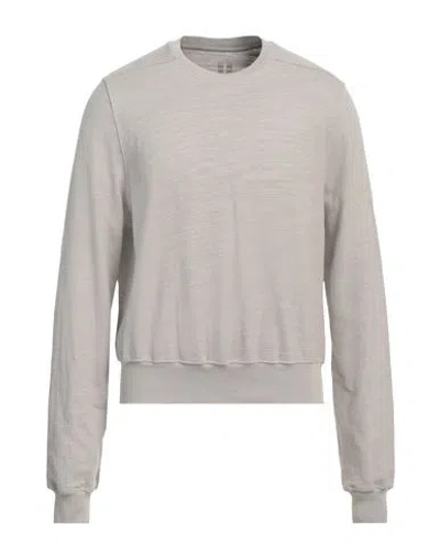 Rick Owens Man Sweatshirt Grey Size M Cotton