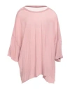 Rick Owens Tommy Crewneck T-shirt In Pink