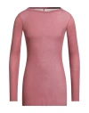 Rick Owens Man T-shirt Antique Rose Size S Cotton In Pink