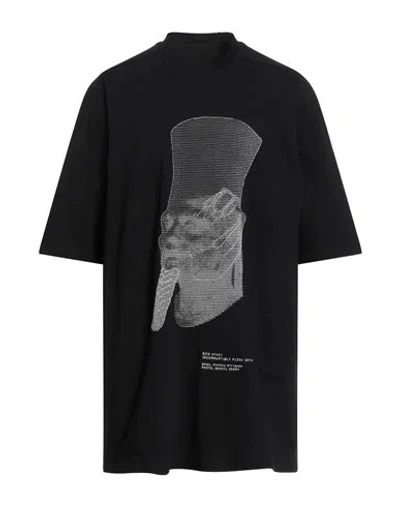 Rick Owens Man T-shirt Black Size M Cotton