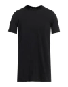 Rick Owens Man T-shirt Black Size Xxl Cotton