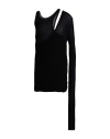 Rick Owens Man T-shirt Black Size S Viscose, Silk