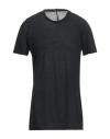 Rick Owens Man T-shirt Black Size Xxl Cotton