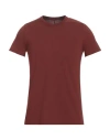 Rick Owens Man T-shirt Chocolate Brown Size S Cotton