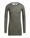 Rick Owens Man T-shirt Dark Green Size M Cotton