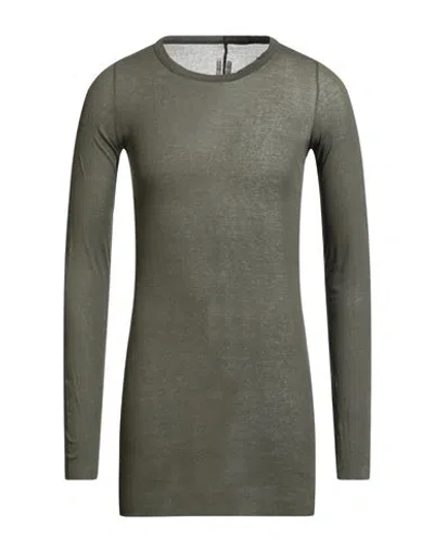 Rick Owens Man T-shirt Dark Green Size M Cotton
